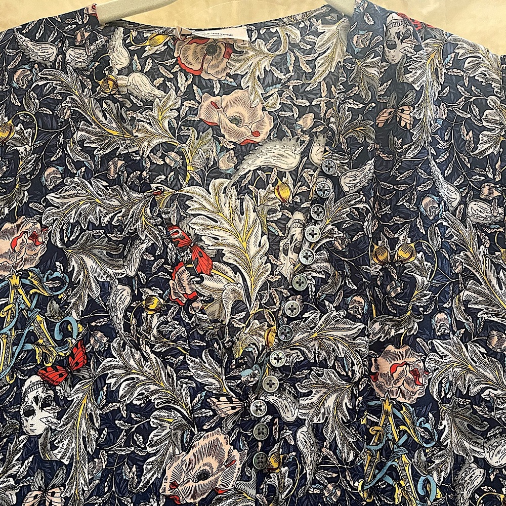 Never worn Zadig and Voltaire maxi dress.  Feels like silk, but no fabric label.